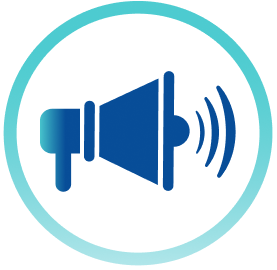 Icon of a megaphone
